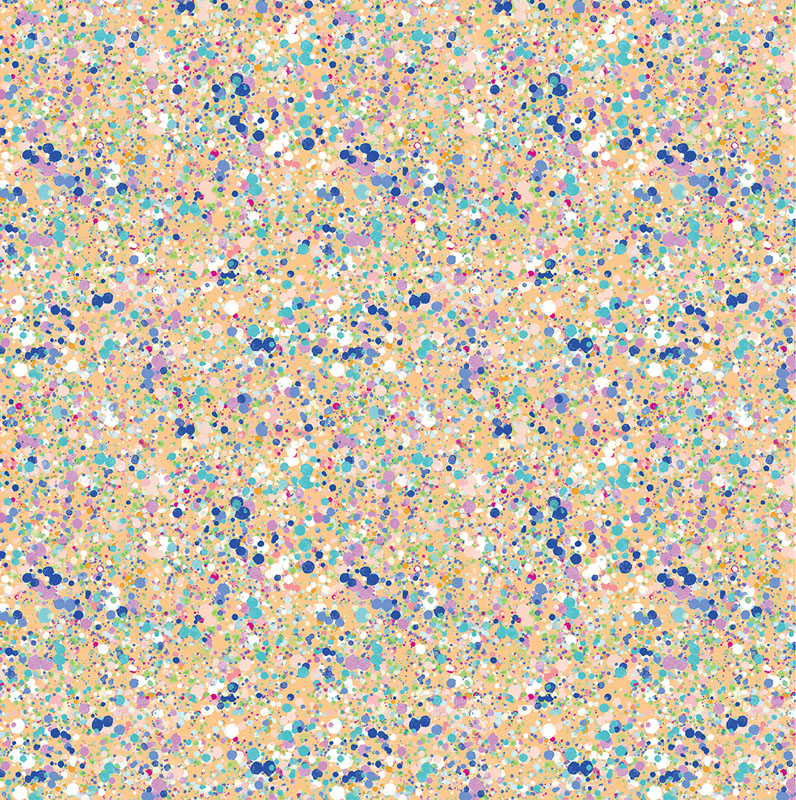 Modern Mushrooms By Kate Segal For Benartex - Digitally Printed - Orange