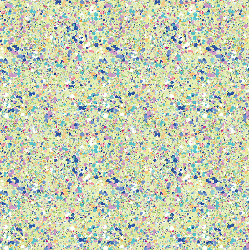 Modern Mushrooms By Kate Segal For Benartex - Digitally Printed - Lime