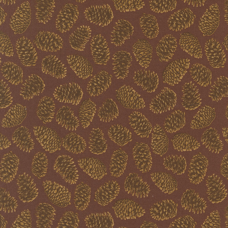 Autumn Forest By Linn Warme For Moda - Russet Autumn Forest By Linn Warme For Moda - Russet