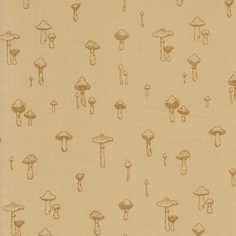 Autumn Forest By Linn Warme For Moda - Sand