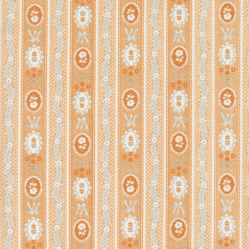 Agatha Road By Fig Tree & Co. For Moda - Pumpkin