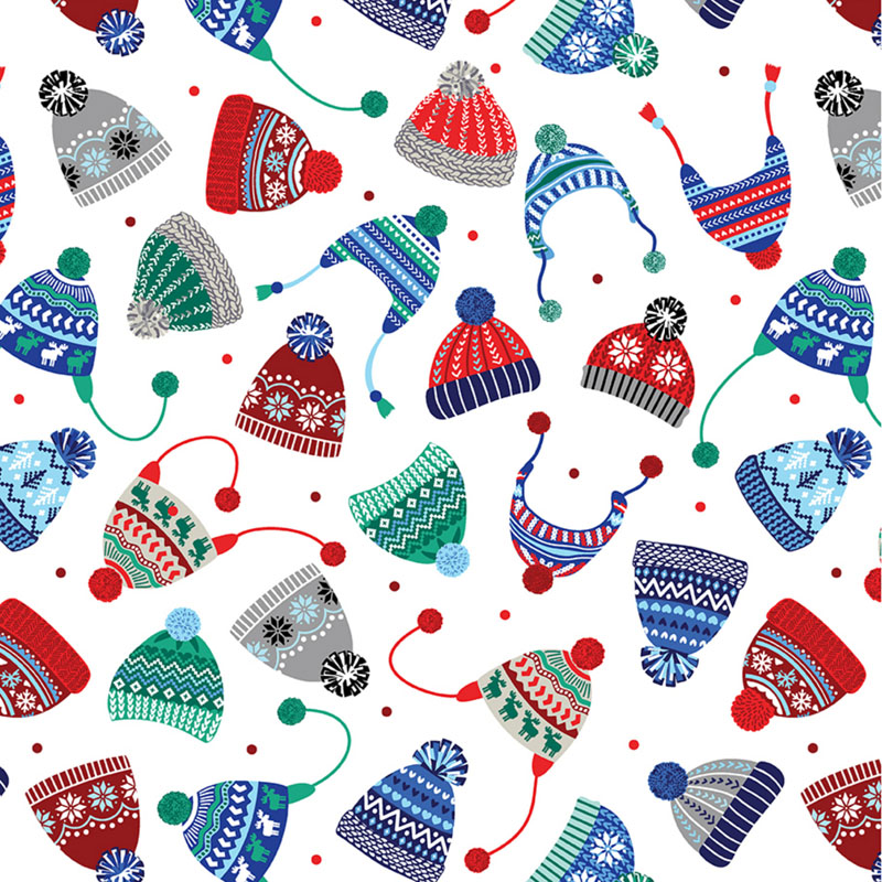 Winter Wonders Comfort Flannel By Benartex - White