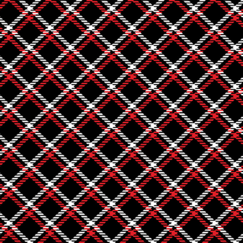 Winter Wonders Comfort Flannel By Benartex - Black