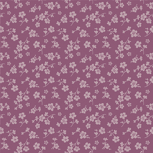 Sweet Meadow By Kanvas Studio For Benartex - Digitally Printed - Mauve