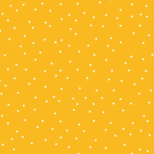 Lucky Bugs By Contempo Studio For Benartex - Marigold/White