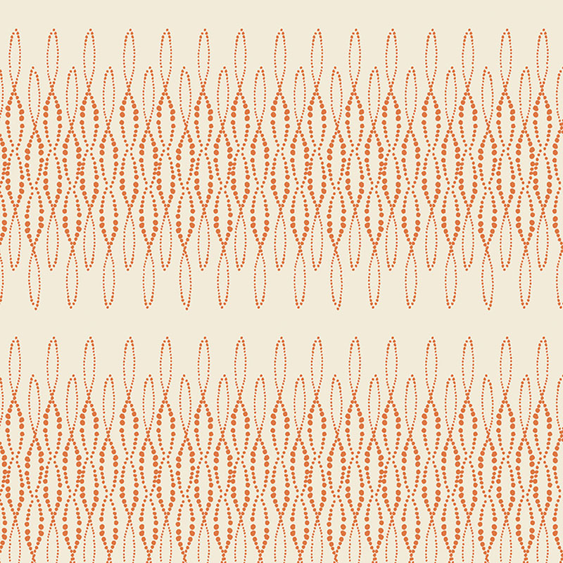 Modern Vintage - Treasured By Rachel Rossi Designs For Benartex - Digitally Printed - Terracotta/Nat
