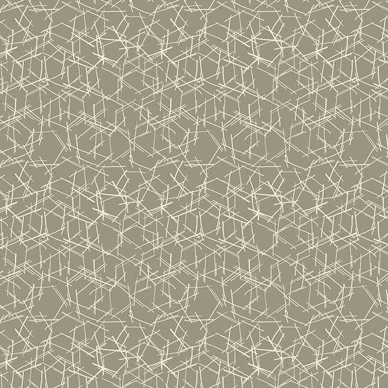 Modern Vintage - Treasured By Rachel Rossi Designs For Benartex - Digitally Printed - Grey