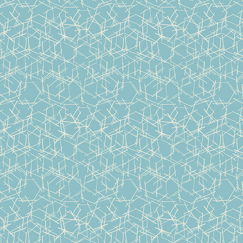 Modern Vintage - Treasured By Rachel Rossi Designs For Benartex - Digitally Printed - Aqua