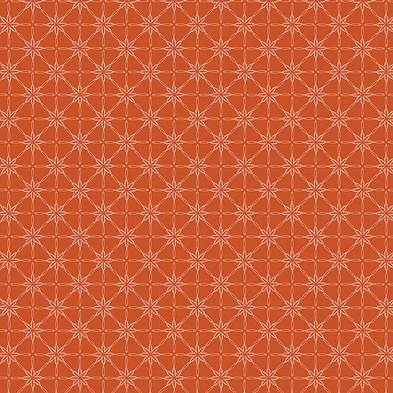 Modern Vintage - Treasured By Rachel Rossi Designs For Benartex - Digitally Printed - Terracotta