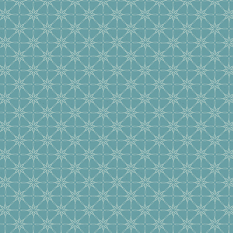 Modern Vintage - Treasured By Rachel Rossi Designs For Benartex - Digitally Printed - Teal