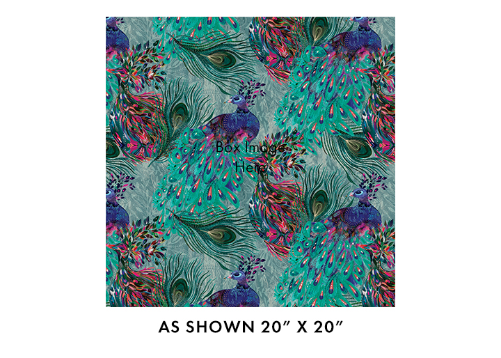 Affinity By Danielle Duer For Benartex - Digitally Printed - Teal/Multi