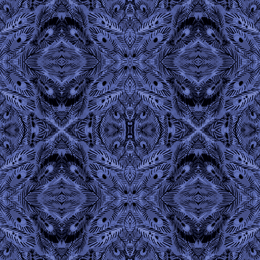 Affinity By Danielle Duer For Benartex - Digitally Printed - Blue