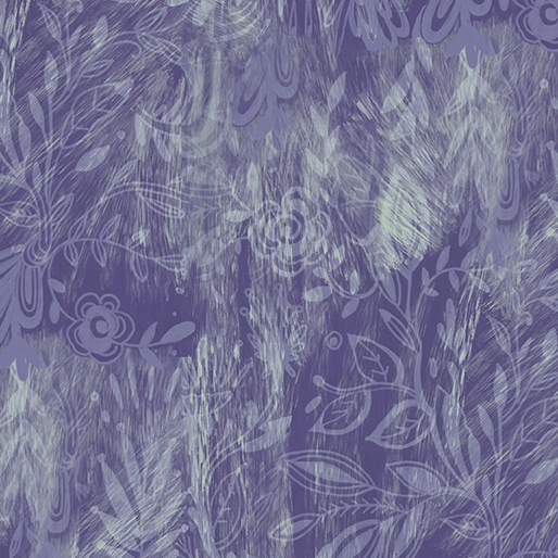 Affinity By Danielle Duer For Benartex - Digitally Printed - Light Plum