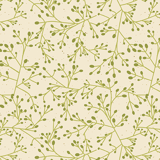 Wishflower By Rachel Rossi Designs For Benartex - Digitally Printed - Lime