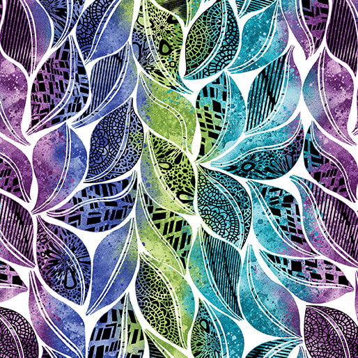 Go With The Flow By Ann Lauer For Benartex - White/Multi