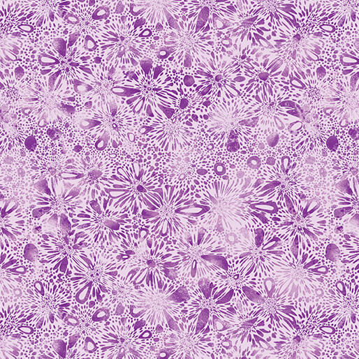 Go With The Flow By Ann Lauer For Benartex - Medium Purple