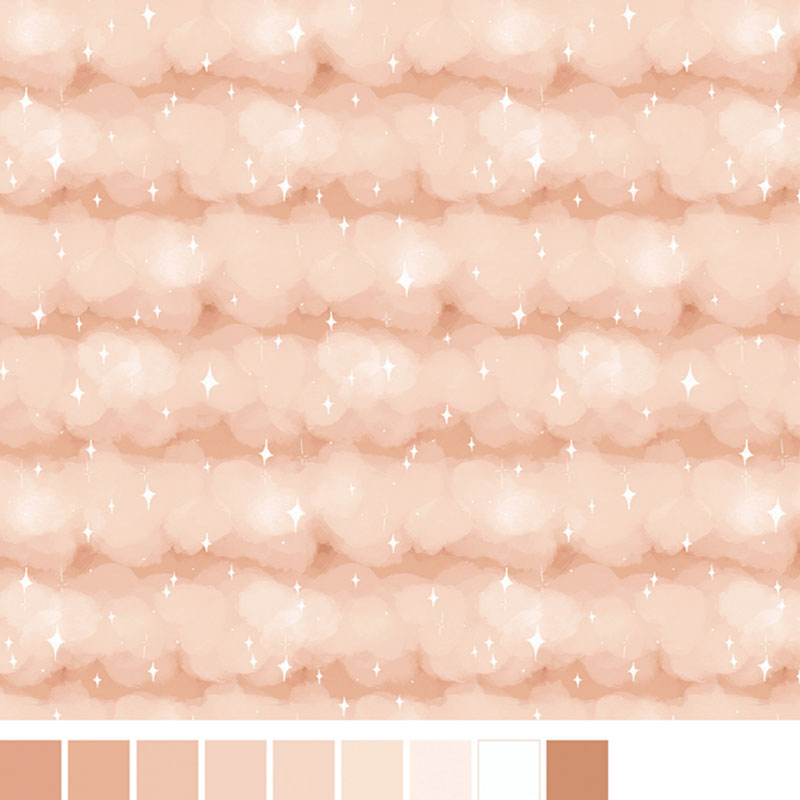 Spellbound By Marin Sutton For Benartex - Digitally Printed - Pink Spellbound By Marin Sutton For Benartex - Digitally Printed - Pink