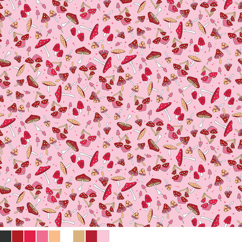 Tiny Secrets By Pat Sloan For Benartex - Pink