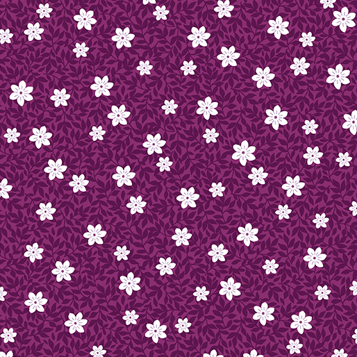 Seaside Garden By Contempo Studio For Benartex - Belladonna