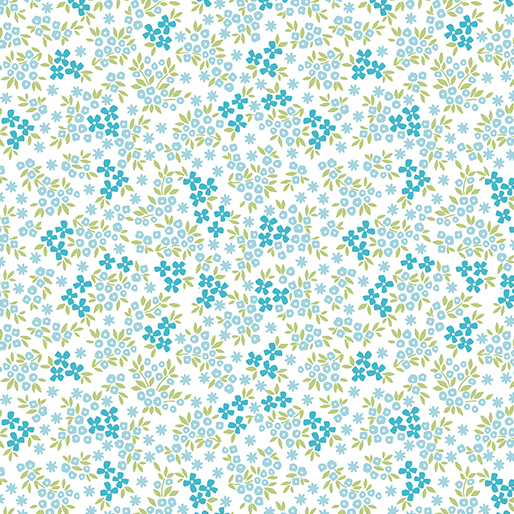 Seaside Garden By Contempo Studio For Benartex - Aquamarine