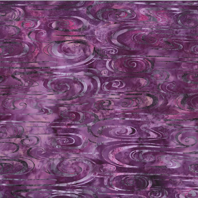 Summer Zen Batik By Dana Michelle  For Hoffman - Plum