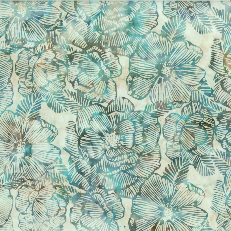 Bali Batik By Hoffman - Arctic Blue