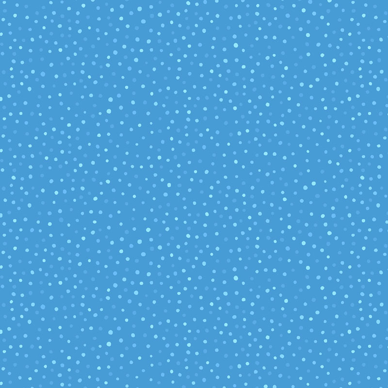 Happiest Dots - Brights By Rjr Studio For Rjr Fabrics - Bright Blue