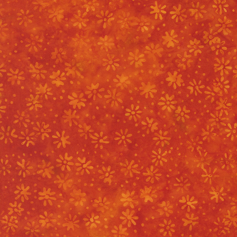 Sunburst Batiks By Moda - Tangerine