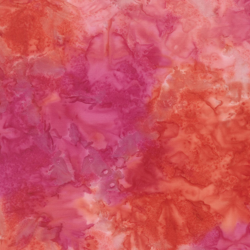 Sunburst Batiks By Moda - Flamingo