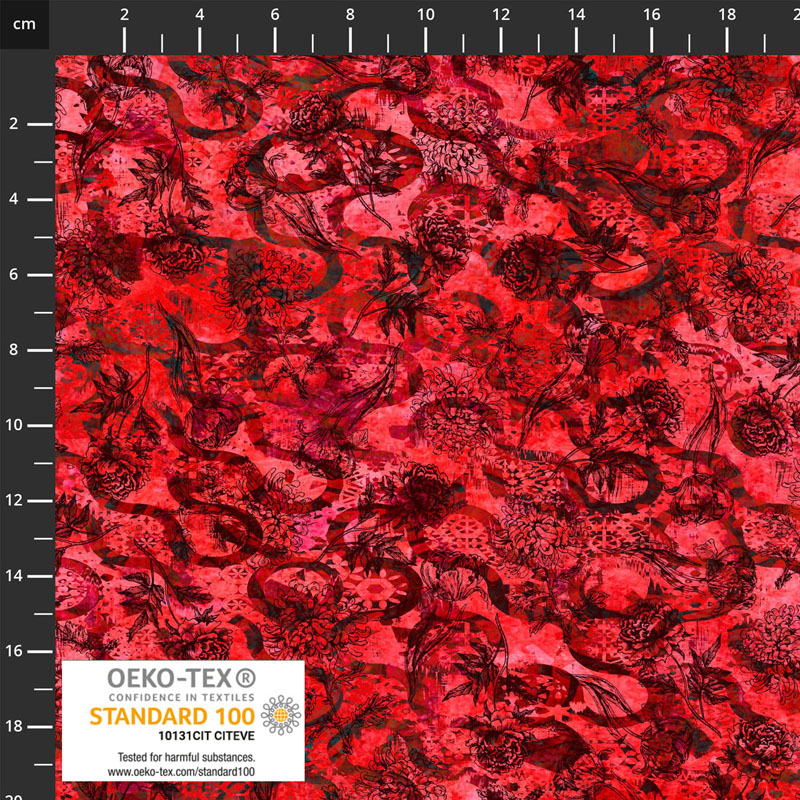 Fine Lines In Red By Stof