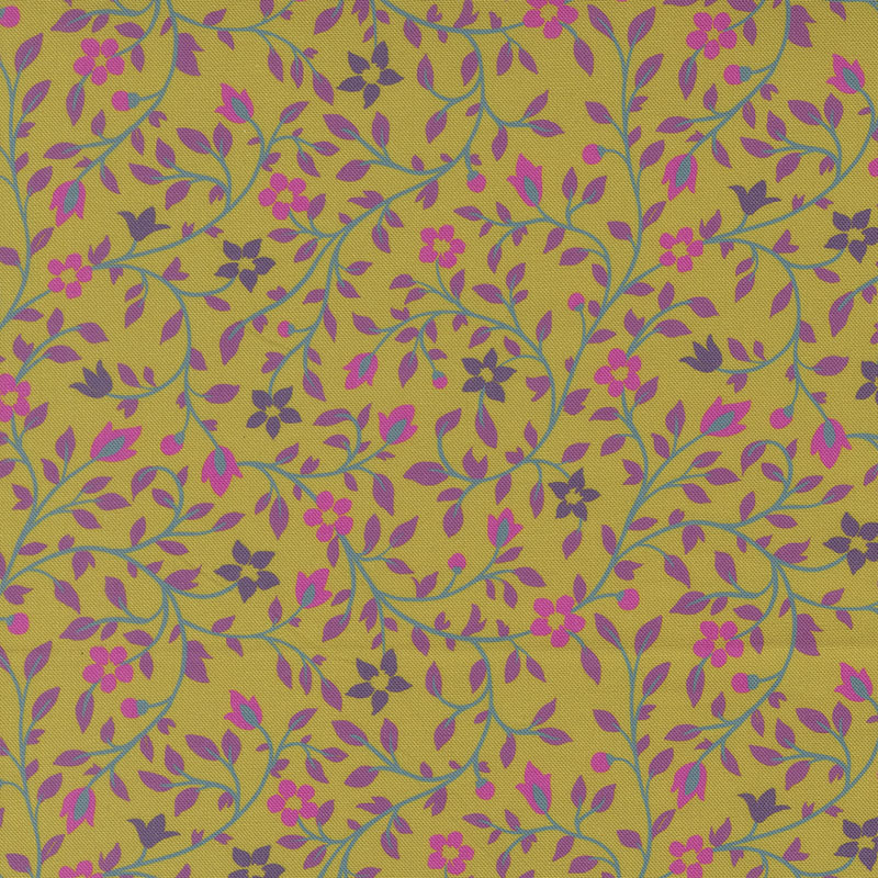 Parlor By Crystal Manning For Moda - Pesto