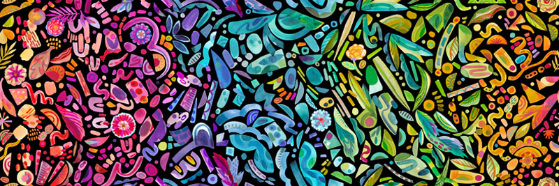 Radiant By Amarilys Henderson For Moda - Midnight