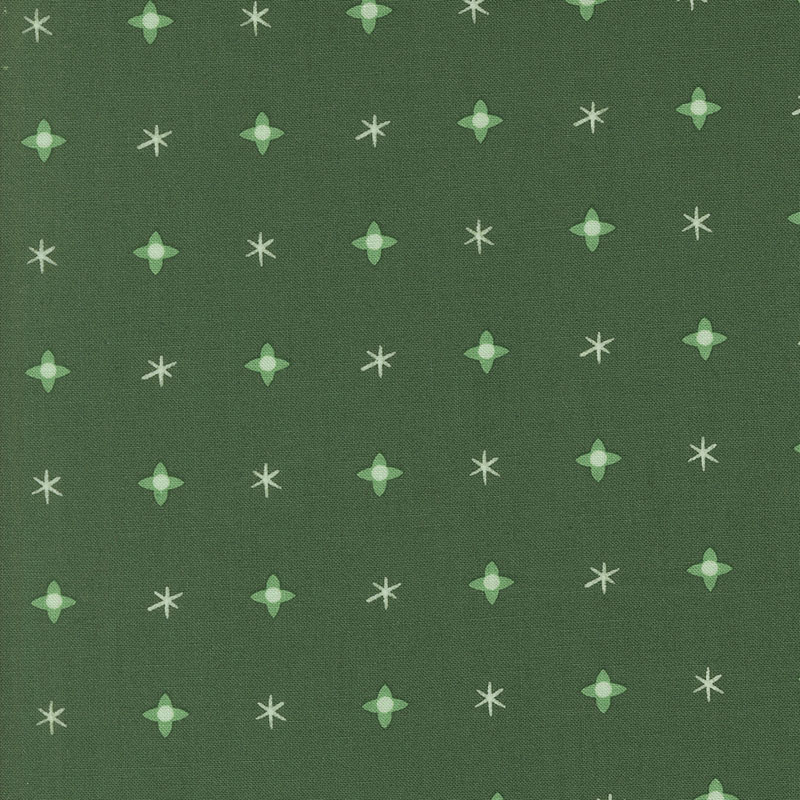 Tiny Christmas By Lizzy House For Moda - Pine