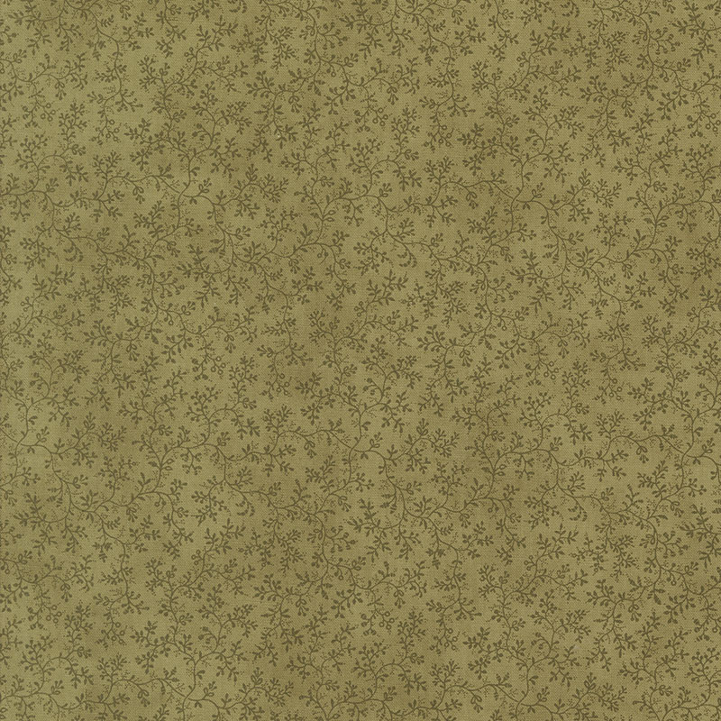 3 Sisters Favorites Vintage Linens Meadow Greens By 3 Sisters For Moda - Basil