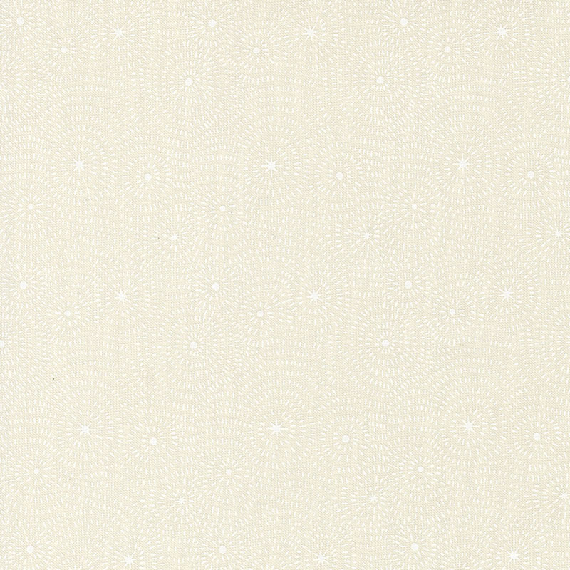 Night Owl By Gingiber For Moda - Cloud - White Night Owl By Gingiber For Moda - Cloud - White