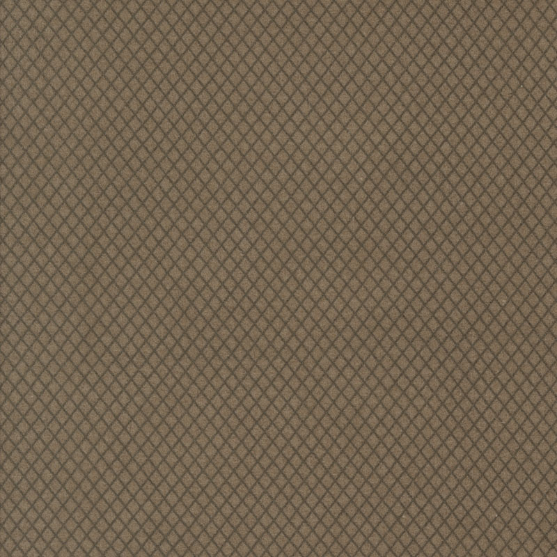 Prairie Gatherings Flannels By Primitive Gatherings For Moda - Teak