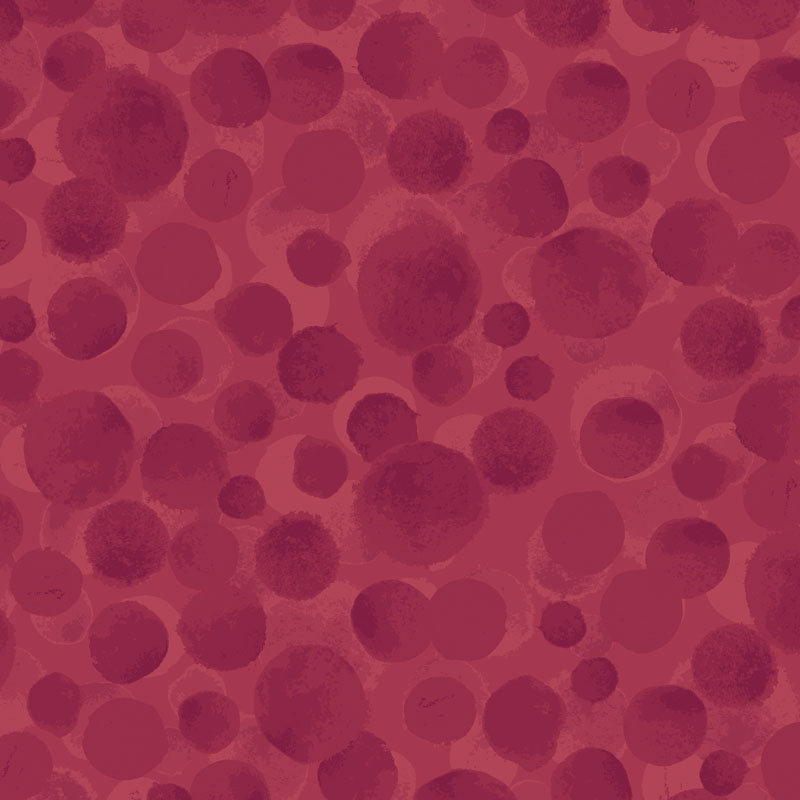 Loch Lewis Flannel By Lewis & Irene - Dark Red Flannel Bumbleberries