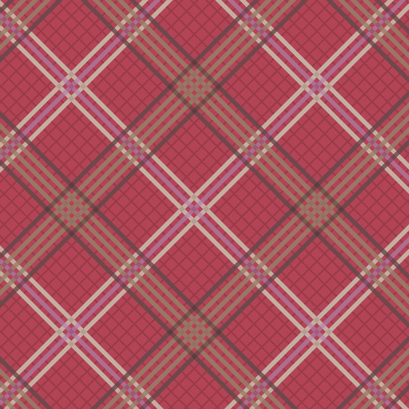 Loch Lewis Flannel By Lewis & Irene - Loch Lewis Red Check