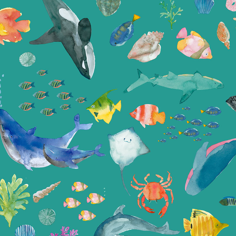 Under The Sea By Wee Blue Bell For Lewis & Irene - Under The Sea - Ocean