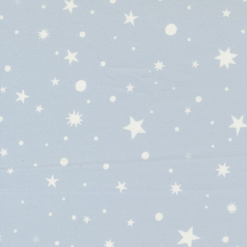 To The Moon And Back By Paper & Cloth For Moda - Sky