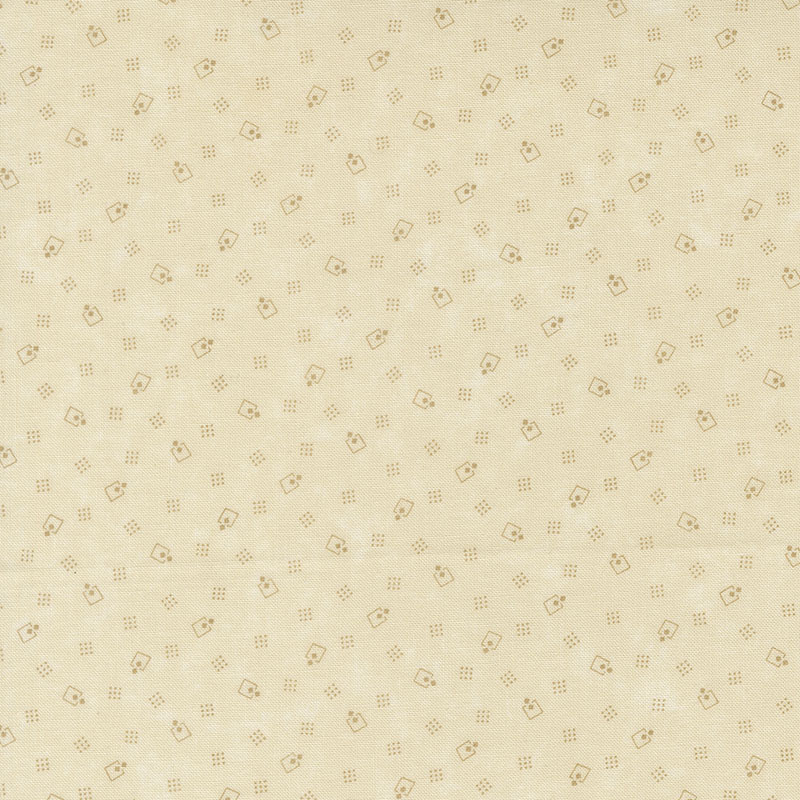 Bluebirds Nest By Kansas Troubles For Moda - Cream