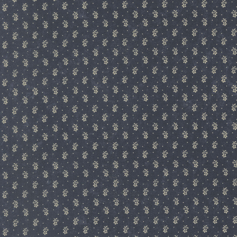 Bluebirds Nest By Kansas Troubles For Moda - Blue