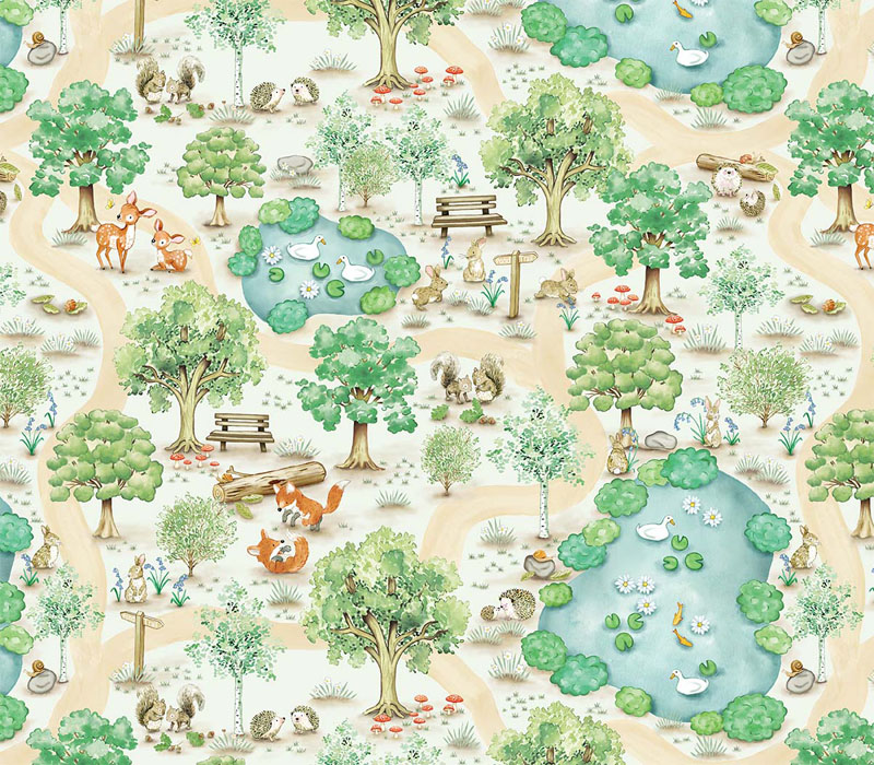 From Little Acorns By Michael Miller - Multi