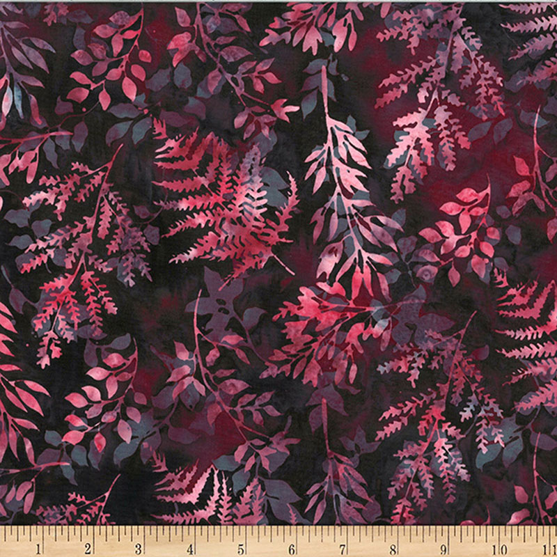 Bali Batik By Hoffman - Burgundy