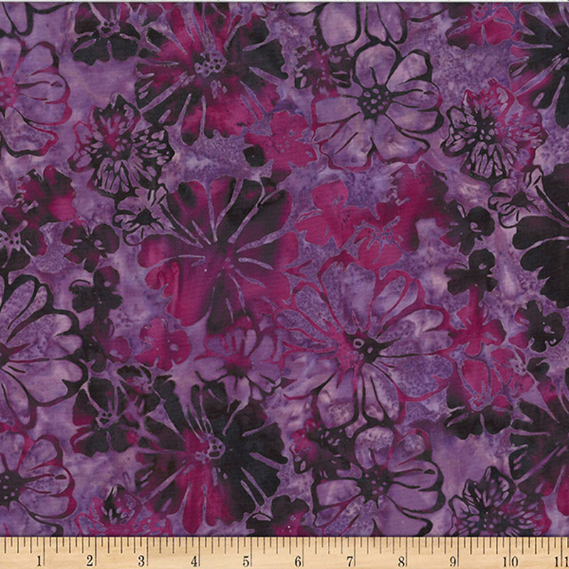 Bali Batik By Hoffman - Mulberry