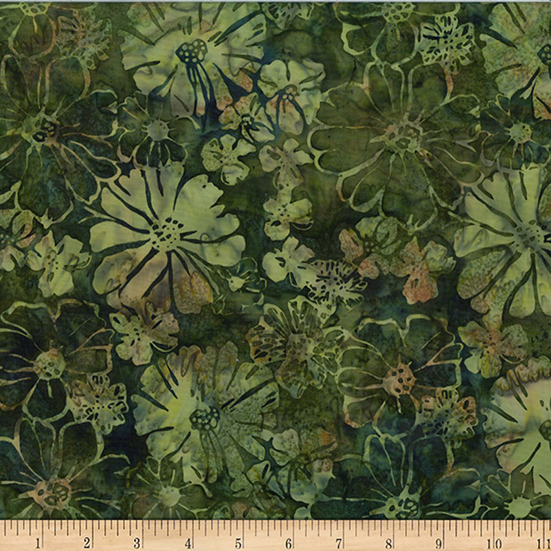 Bali Batik By Hoffman - Olive