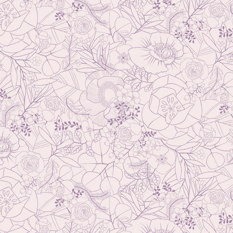 Imperfectly Perfect By Michael Miller - Lavender