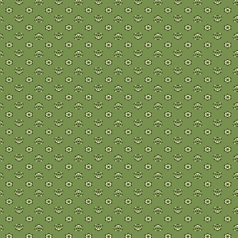 Jacobean Garden By Kanvas Studio For Benartex Digitally Printed - Green