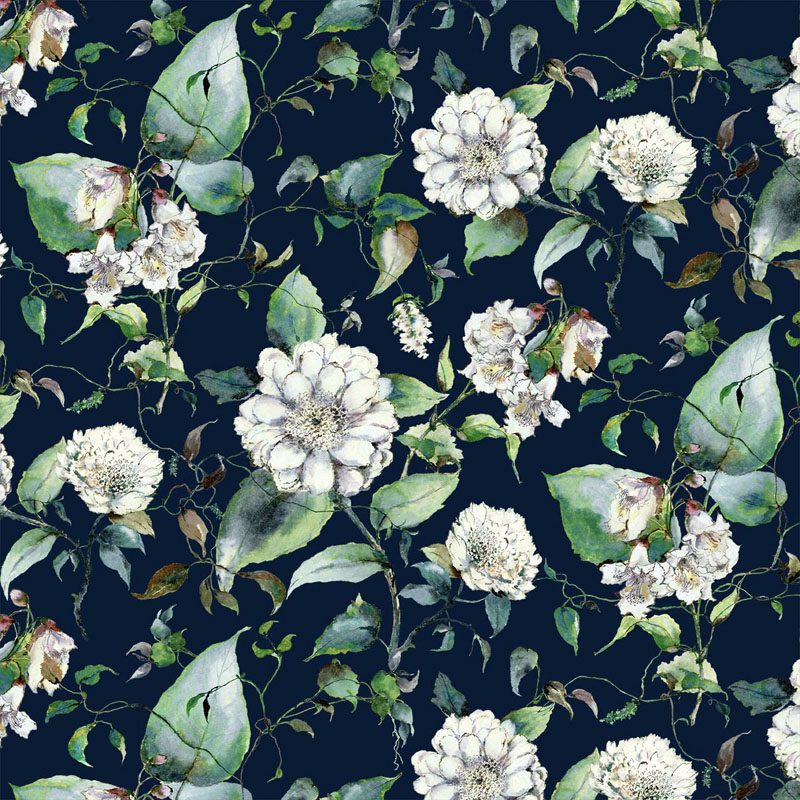 Meadow Garden By Michael Miller - Cadet