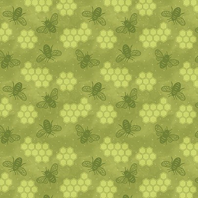 Veronica\'s Garden By Kanvas Studio For Benartex Digitally Printed - Green